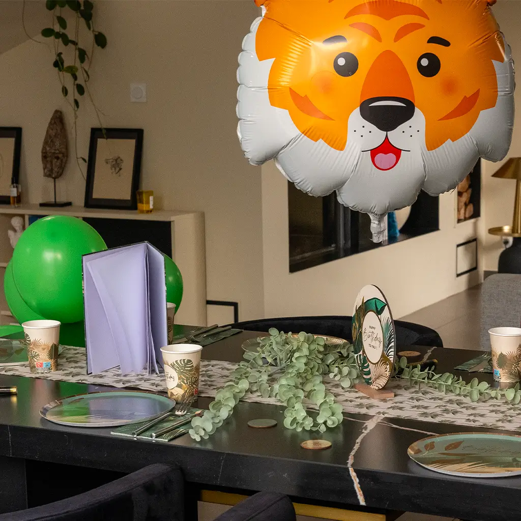 Runner da tavola Birthday Jungle - 3 metri