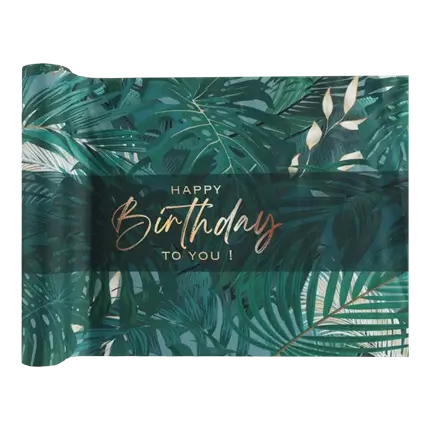 Runner da tavola Birthday Jungle - 3 metri