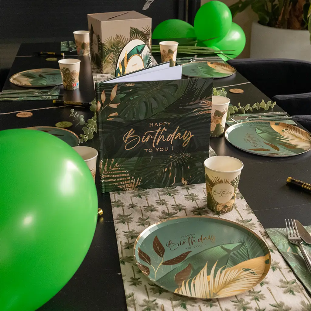 Centrotavola - Giungla di compleanno