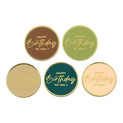 Decorazioni da tavola - Compleanno Jungle - Set di 10