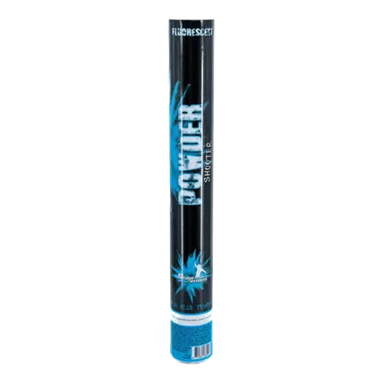 Cannone a polvere blu neon - 40cm