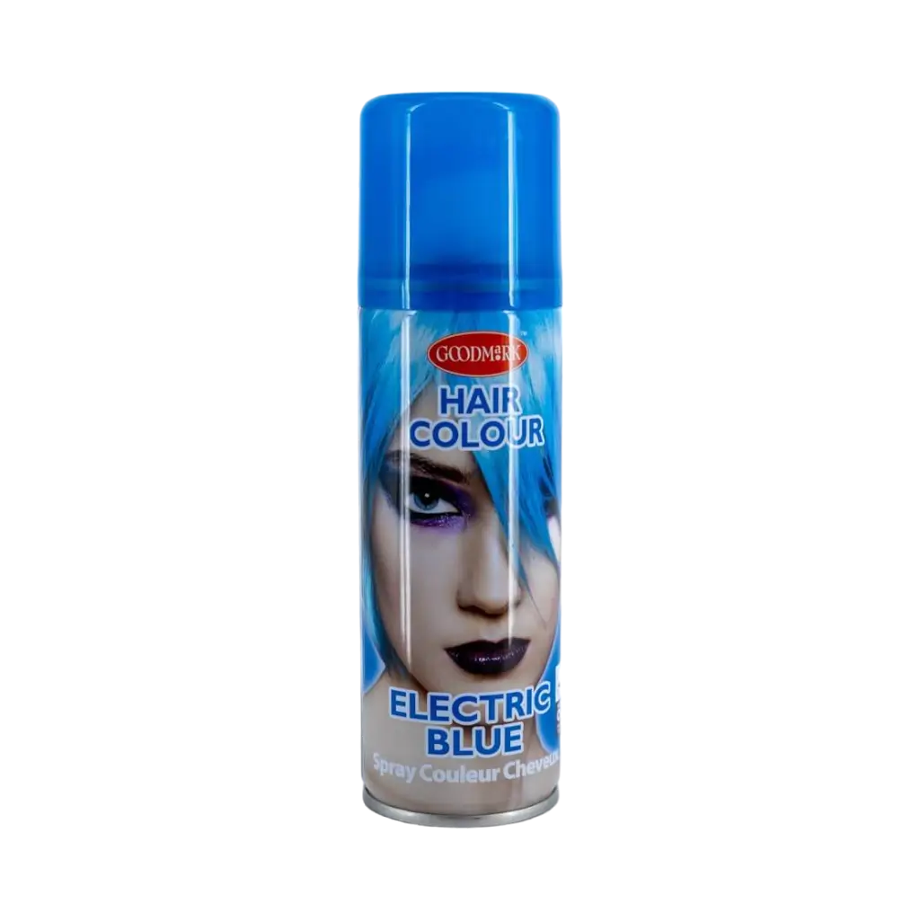 Lacca per capelli, blu fluotico, 125 ml