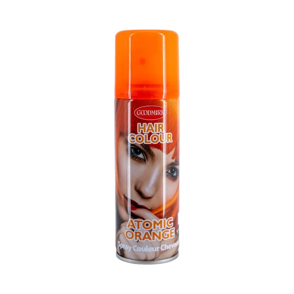 Lacca per capelli, arancio fluotastico, 125 ml