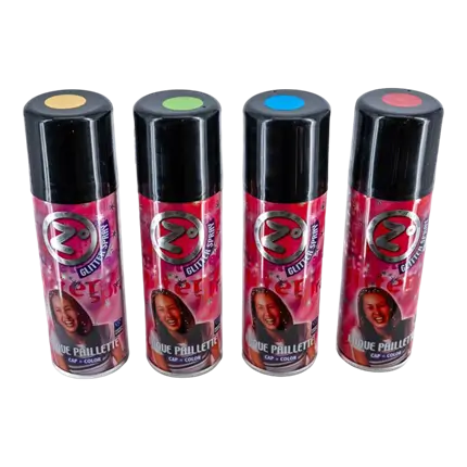 ZOCOOL GLITTER SPRAY 125 ML ROSSO