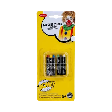 6 matite per il trucco