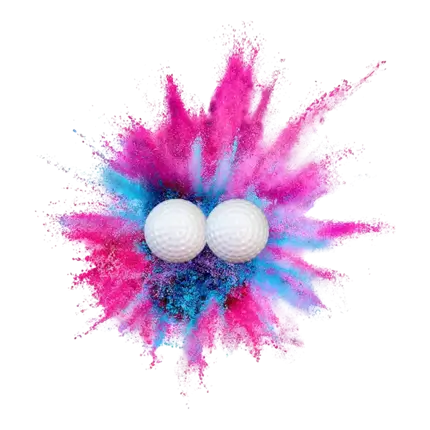 Pallina da golf per la rivelazione del sesso