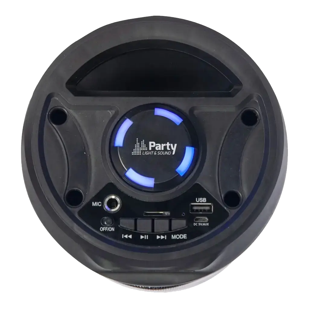 ALTOPARLANTE LED BLUETOOTH CON USB E MICRO-SD PARTY-BAZOOKA