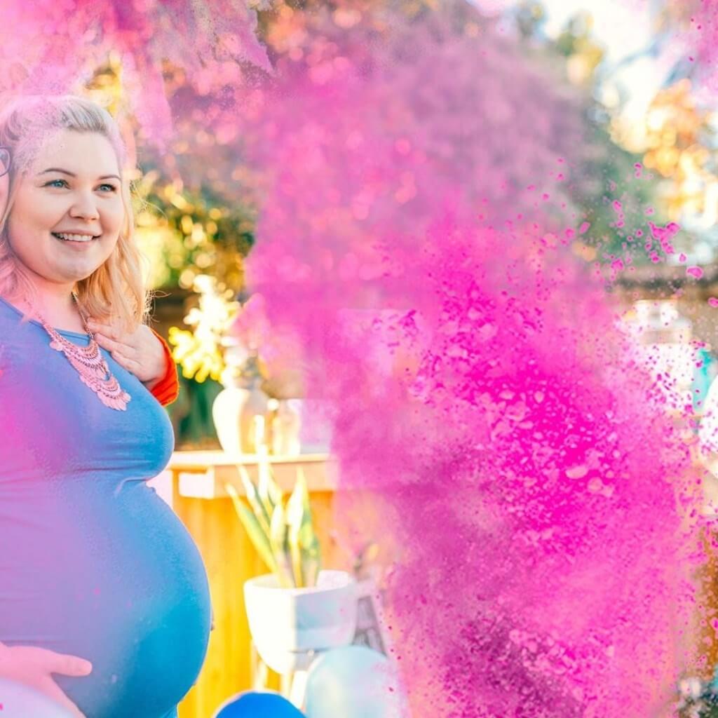 Mini Estintore Gender Reveal - Rosa