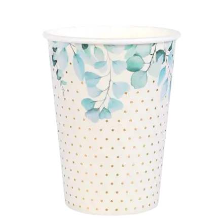 Bicchiere da battesimo Feuillage - Set di 10 pezzi