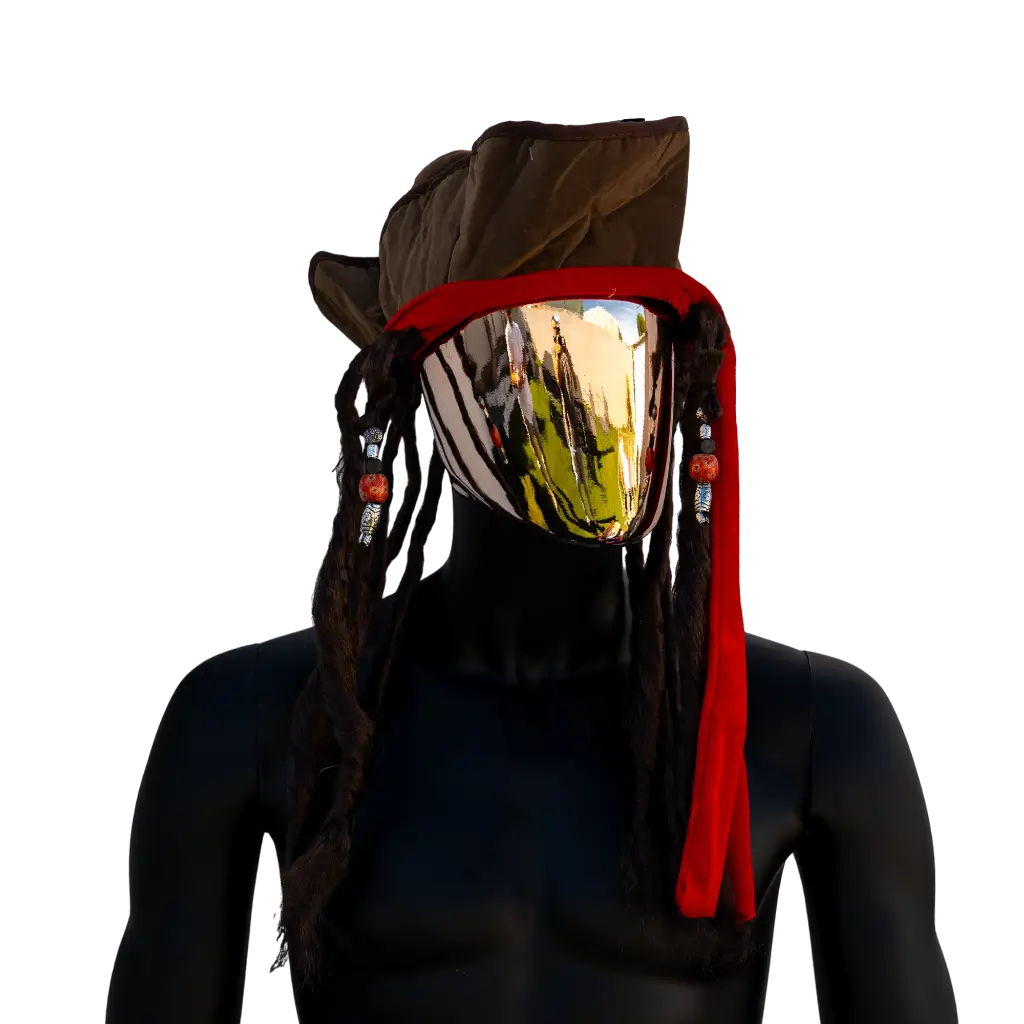 Cappello da pirata con rasta