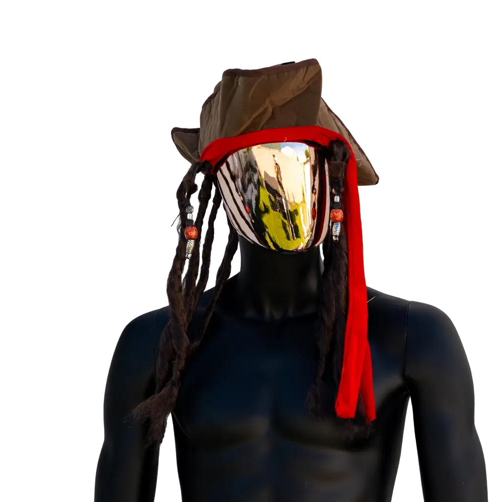 Cappello da pirata con rasta