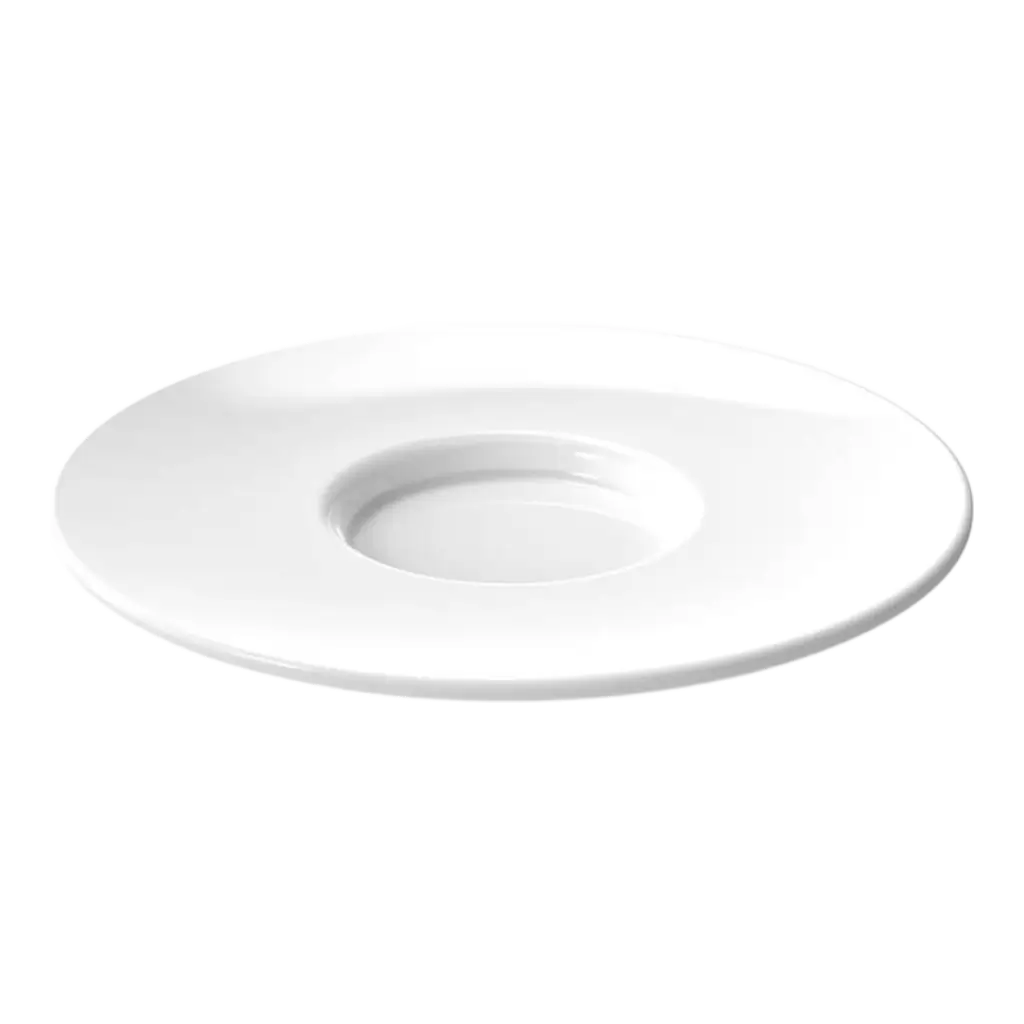 Piattino da caffè bianco ø 10,5 cm - Set di 6 pezzi
