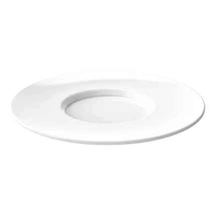 Sottobicchiere doppio bianco ø 13cm - Set di 6