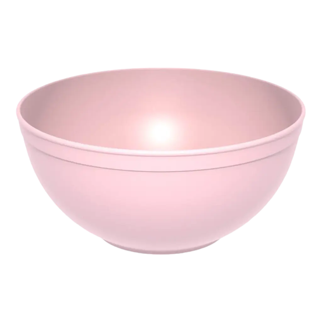 Insalatiera minerale in PP infrangibile rosa pastello ø 20 cm