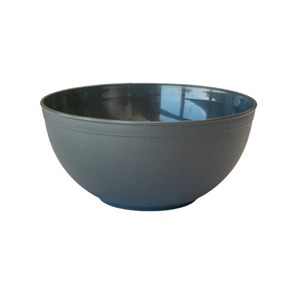 Insalatiera grande infrangibile in PP Mineral Grigio antracite ø 23,5 cm