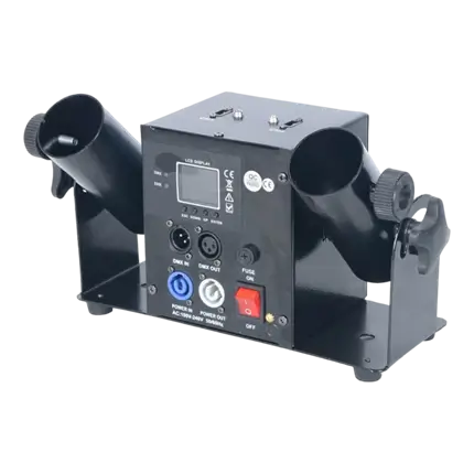 Doppio POWER SHOT - Grilletto per cannoni elettrici per coriandoli