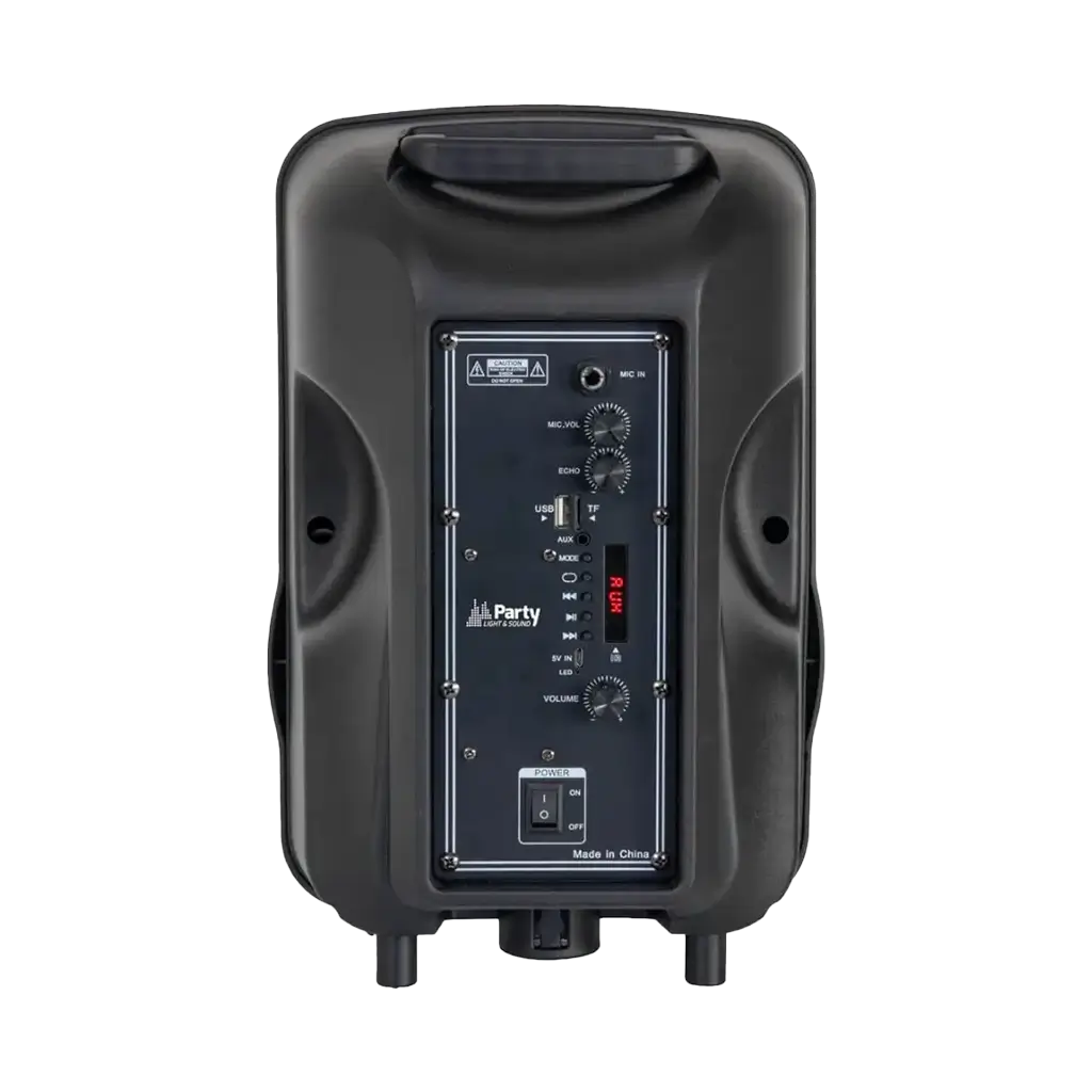 PARTY-MOBILE8" altoparlante Light & Sound con supporto e microfono