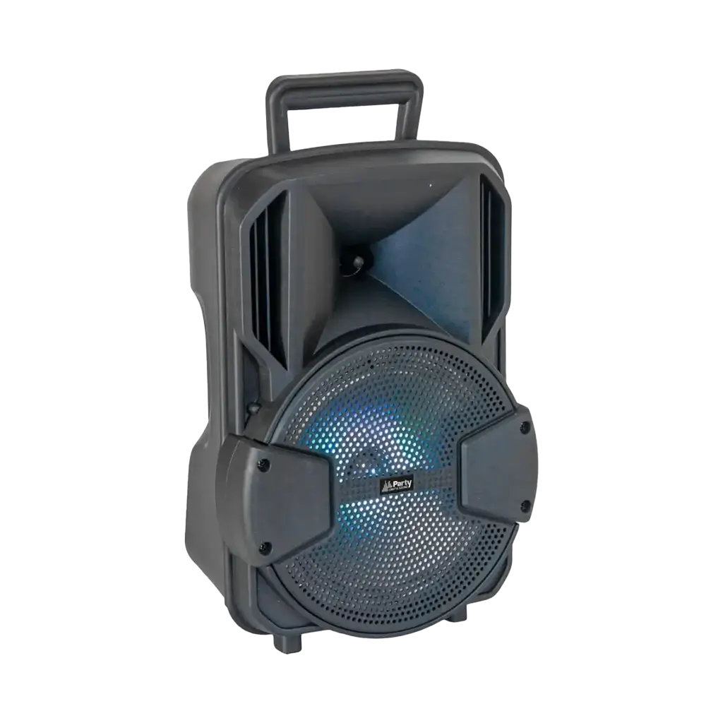 PARTY-MOBILE8" altoparlante Light & Sound con supporto e microfono