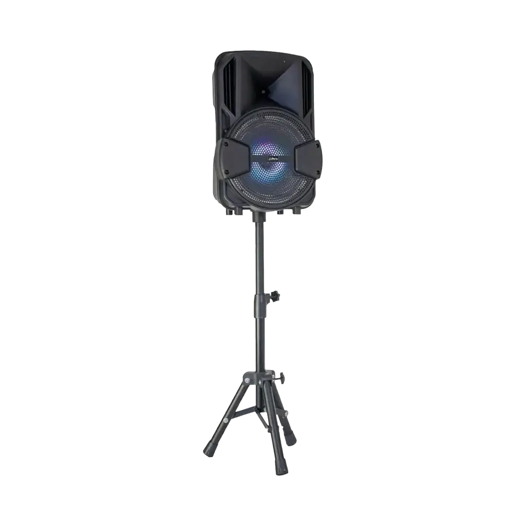 PARTY-MOBILE8" altoparlante Light & Sound con supporto e microfono