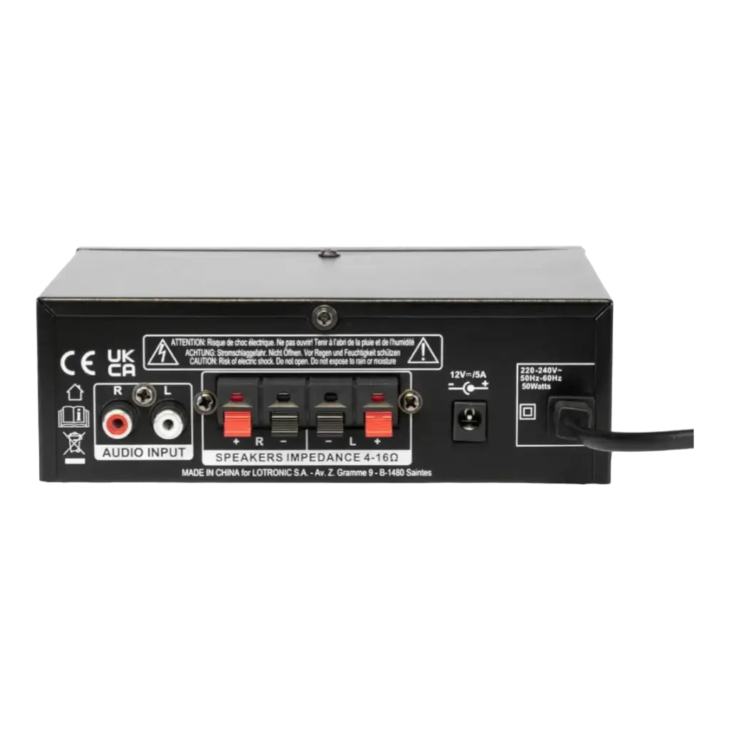 Kit karaoke "PARTY-KA100" con usb/sd e bluetooth