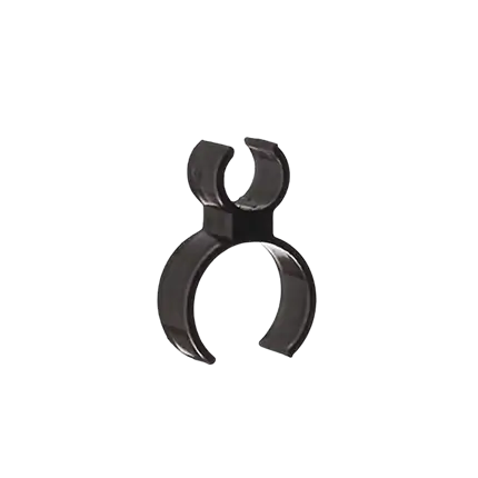 Clip per bottiglia nera semplice per fontana di torta