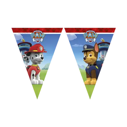 Ghirlanda di gagliardetti Pat'Patrouille