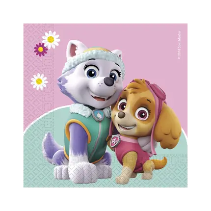 Asciugamano Girly Pat'Patrol - Set da 20