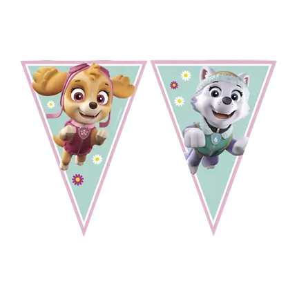 Ghirlanda di gagliardetti di Pat'Patrouille