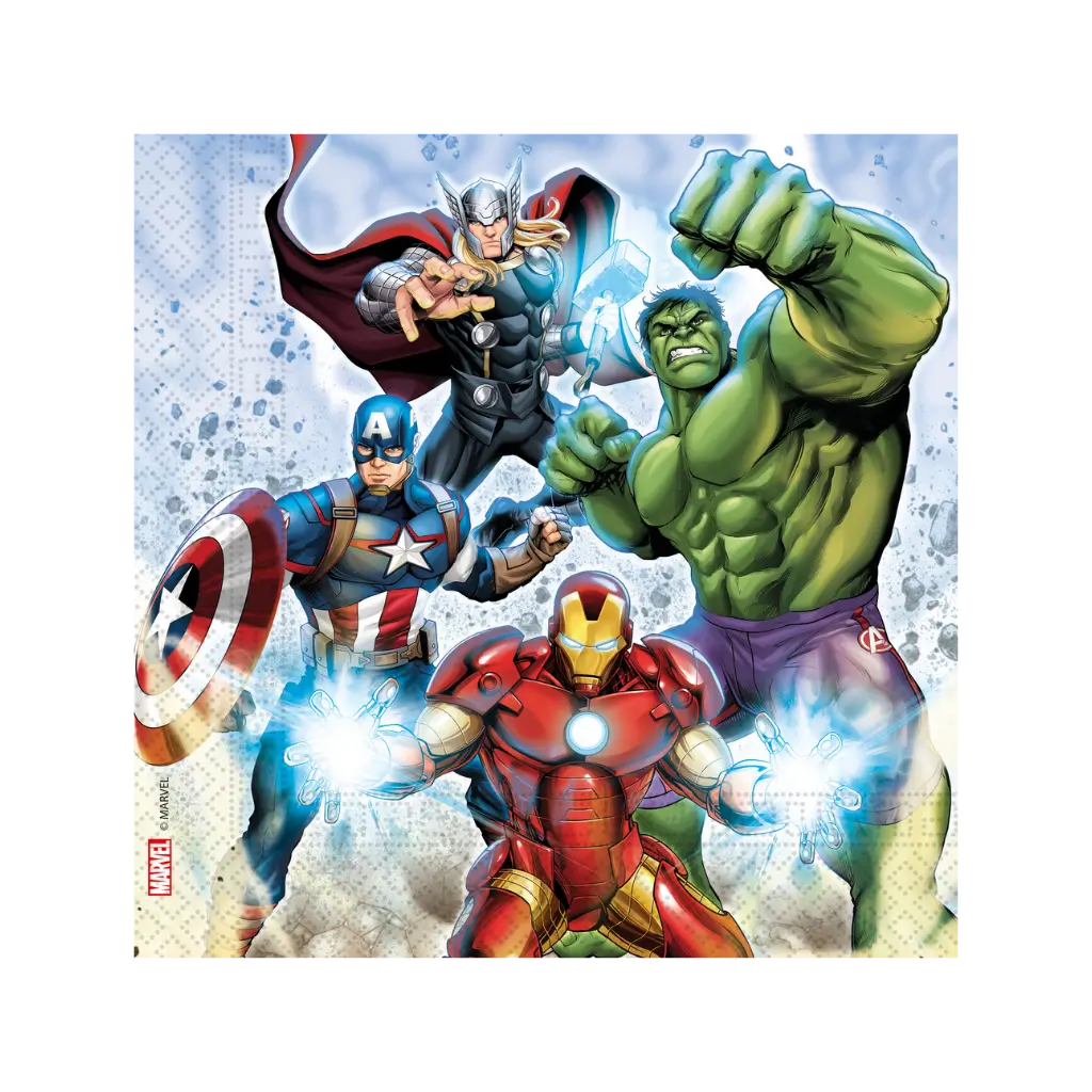 Asciugamano Avengers - Set di 20
