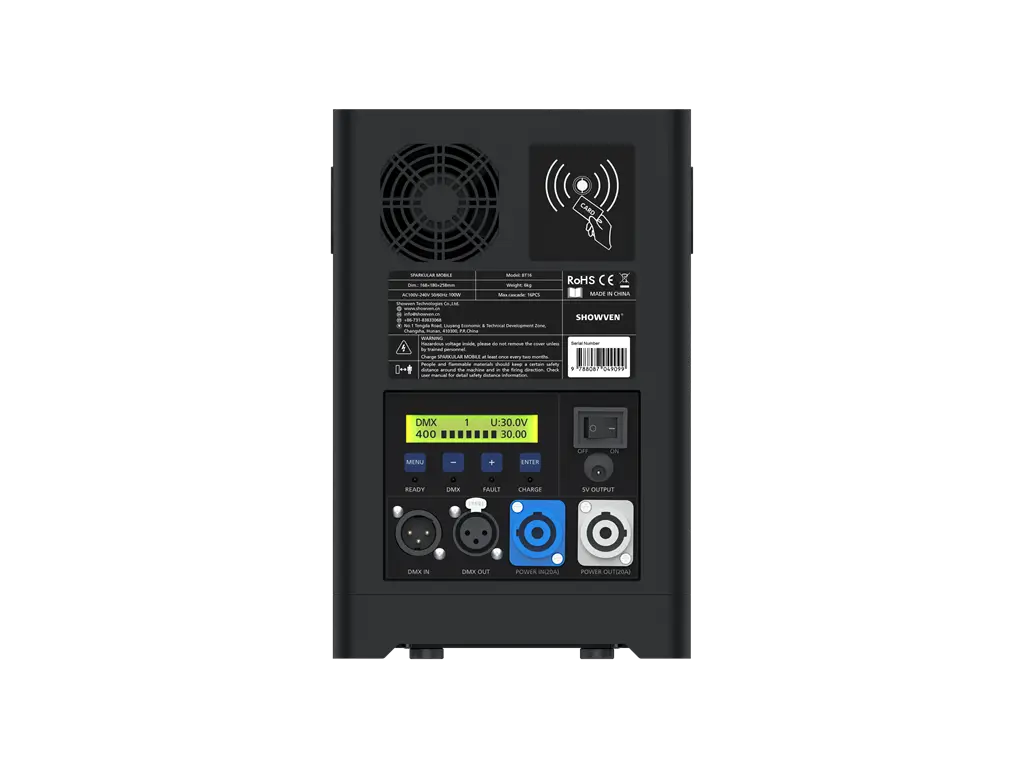 Macchina per scintille a freddo - Sparkular ® Mobile Batterie