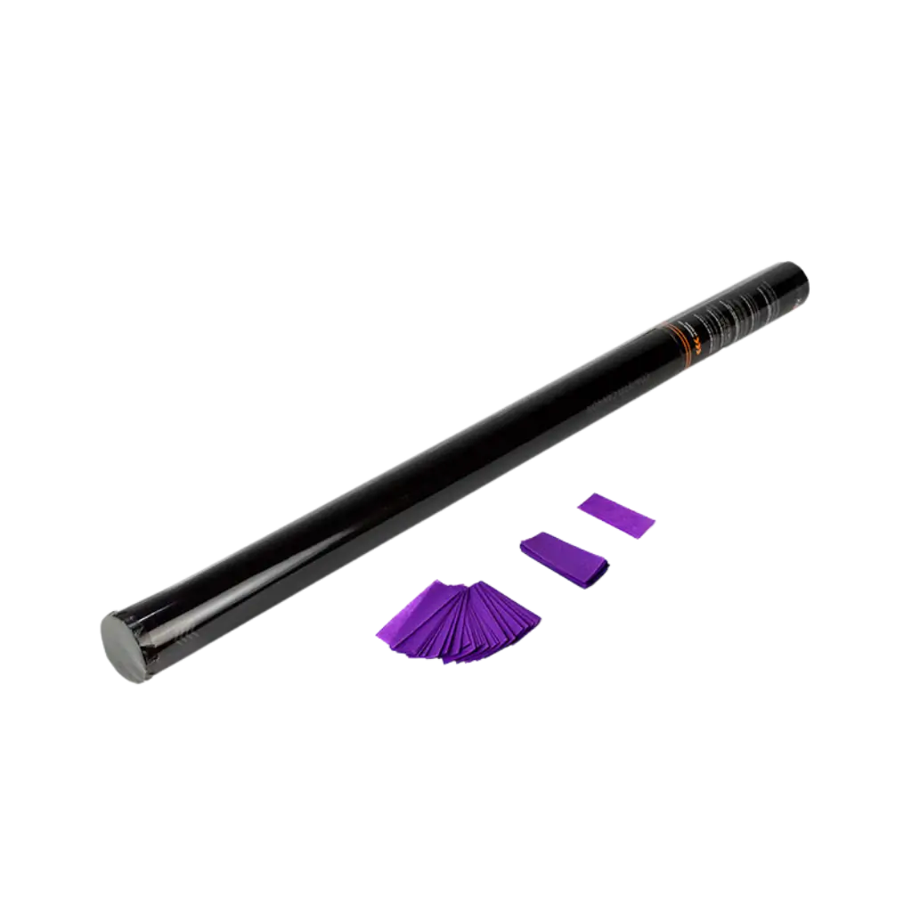 Pistola manuale per coriandoli 80 cm - Viola
