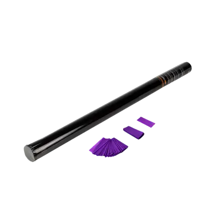 Pistola manuale per coriandoli 80 cm - Viola