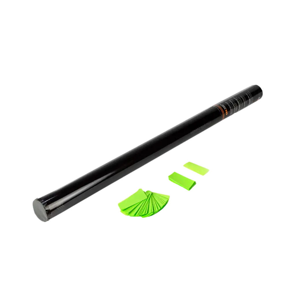 Pistola manuale per coriandoli 80 cm - Verde