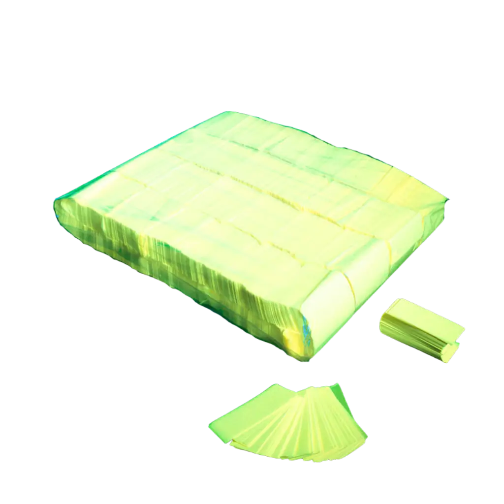 Sacchetto di coriandoli fluorescenti 1KG - Giallo