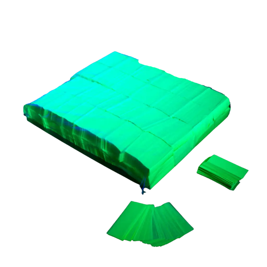 Sacchetto di coriandoli fluorescenti 1KG - Verde