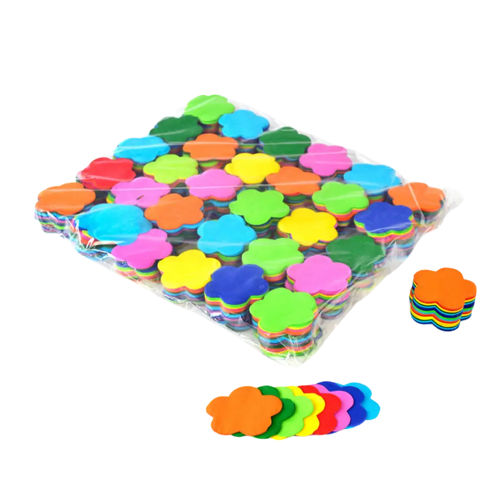 Sacchetto di coriandoli floreali 1KG - Multicolore