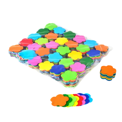 Sacchetto di coriandoli floreali 1KG - Multicolore