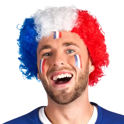 Parrucca riccia Francia