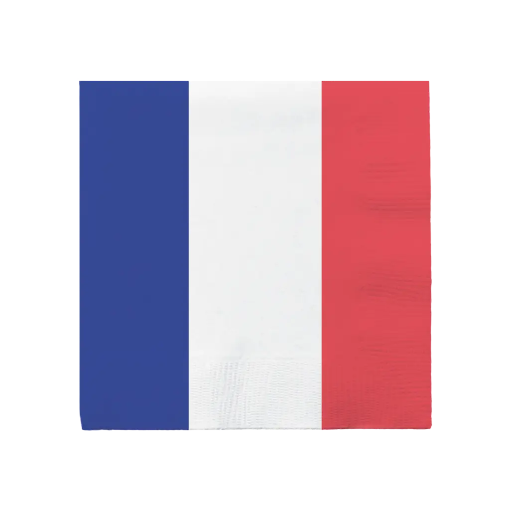 Confezione da 20 tovaglioli di carta Francia