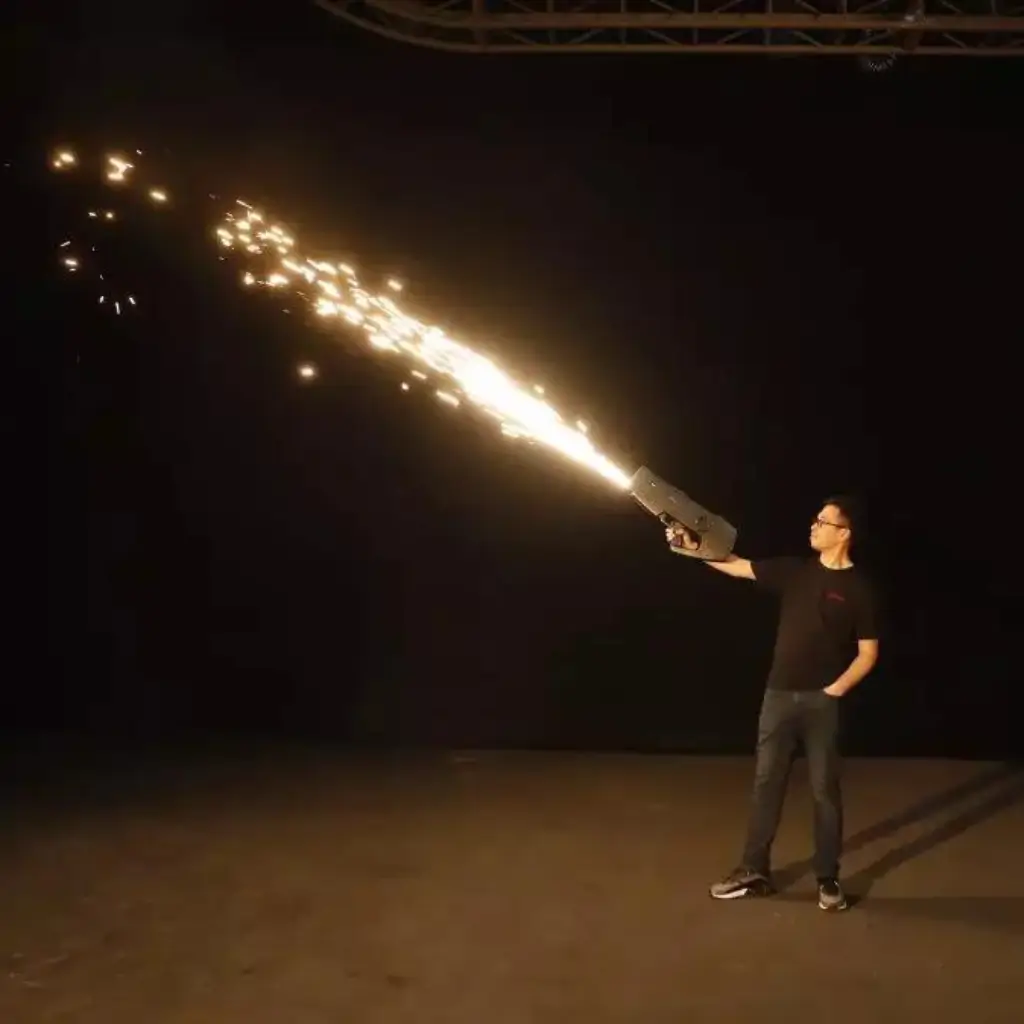 SPARKULAR BLASTER SHOWVEN® - Pistola a spruzzo a scintilla fredda 