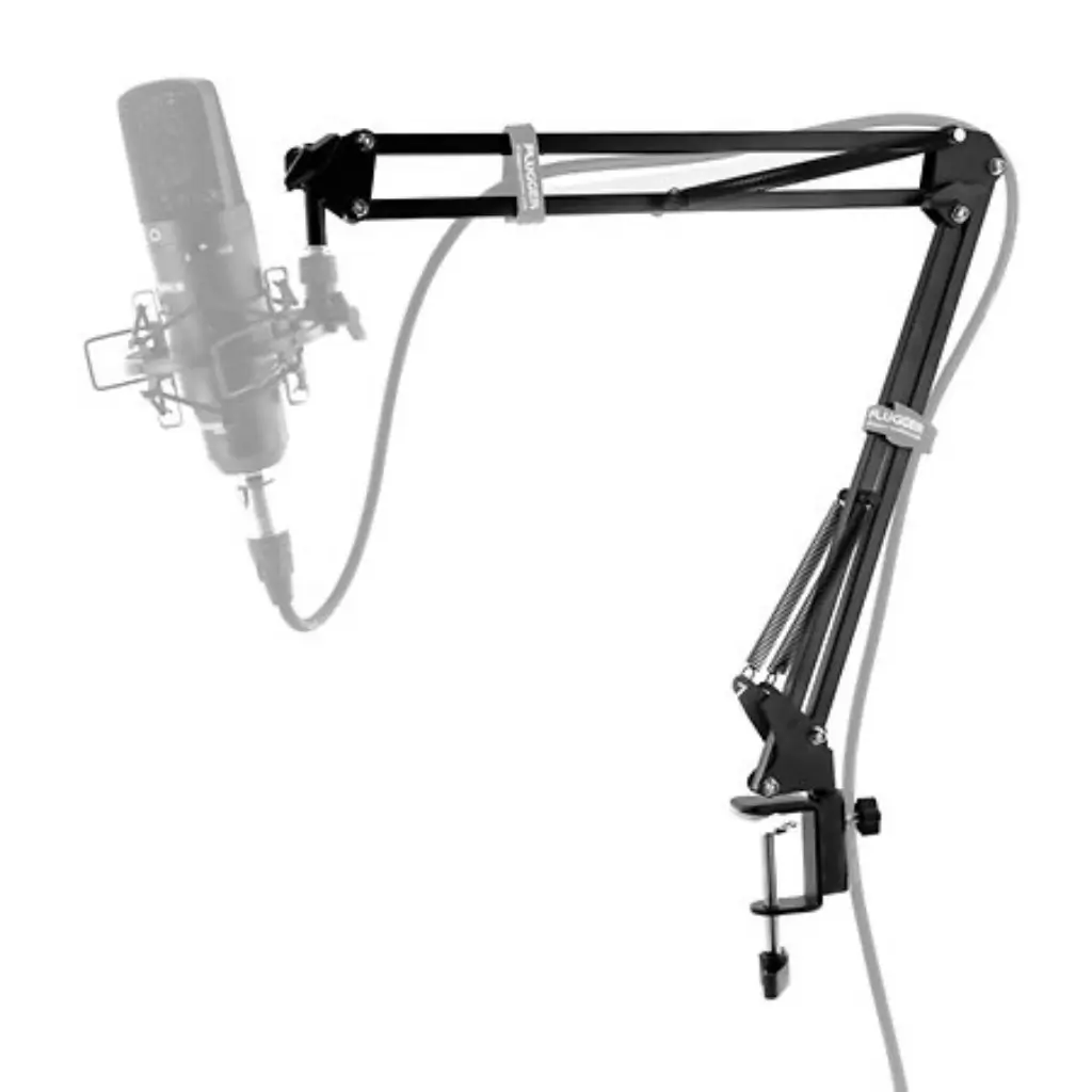 Asta microfonica articolata Plugger Studio - Braccio Podcast