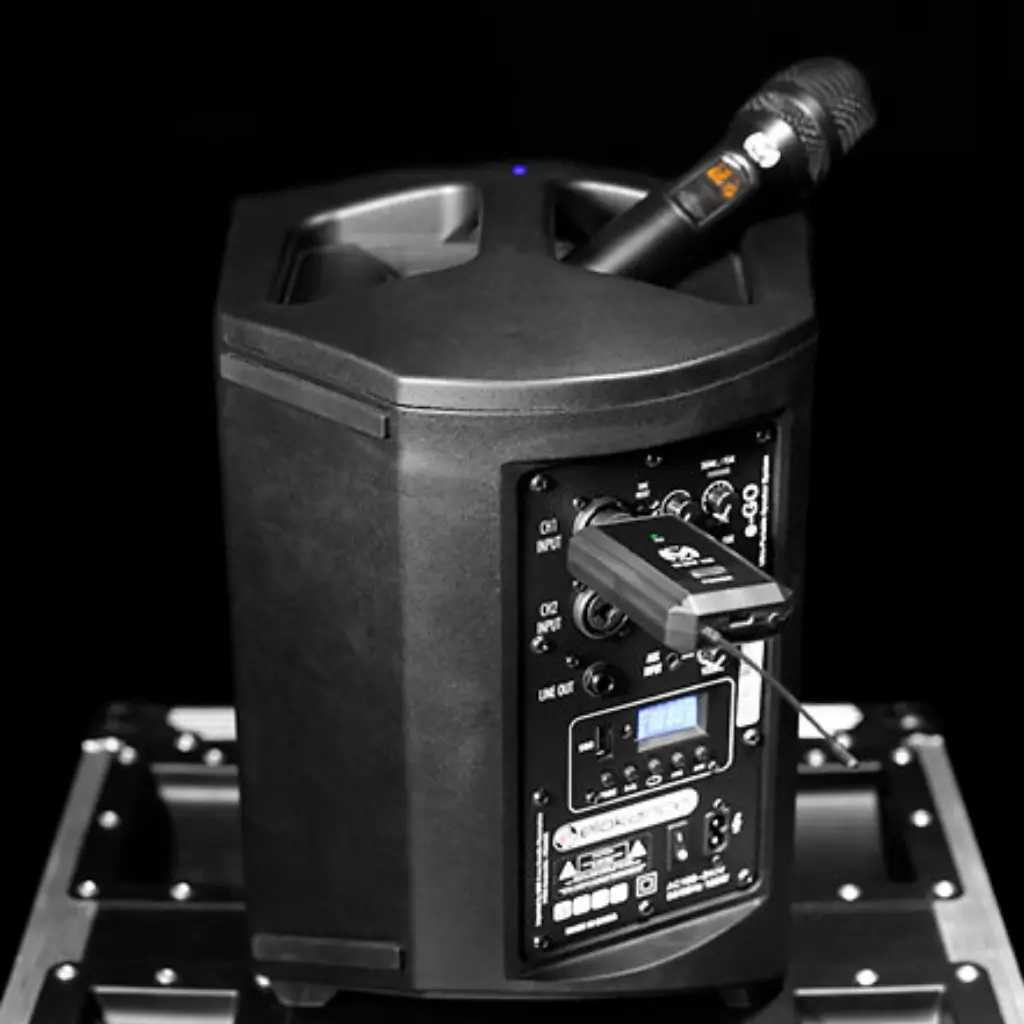 Microfono senza fili Mac Mah - W-UHF 100 M