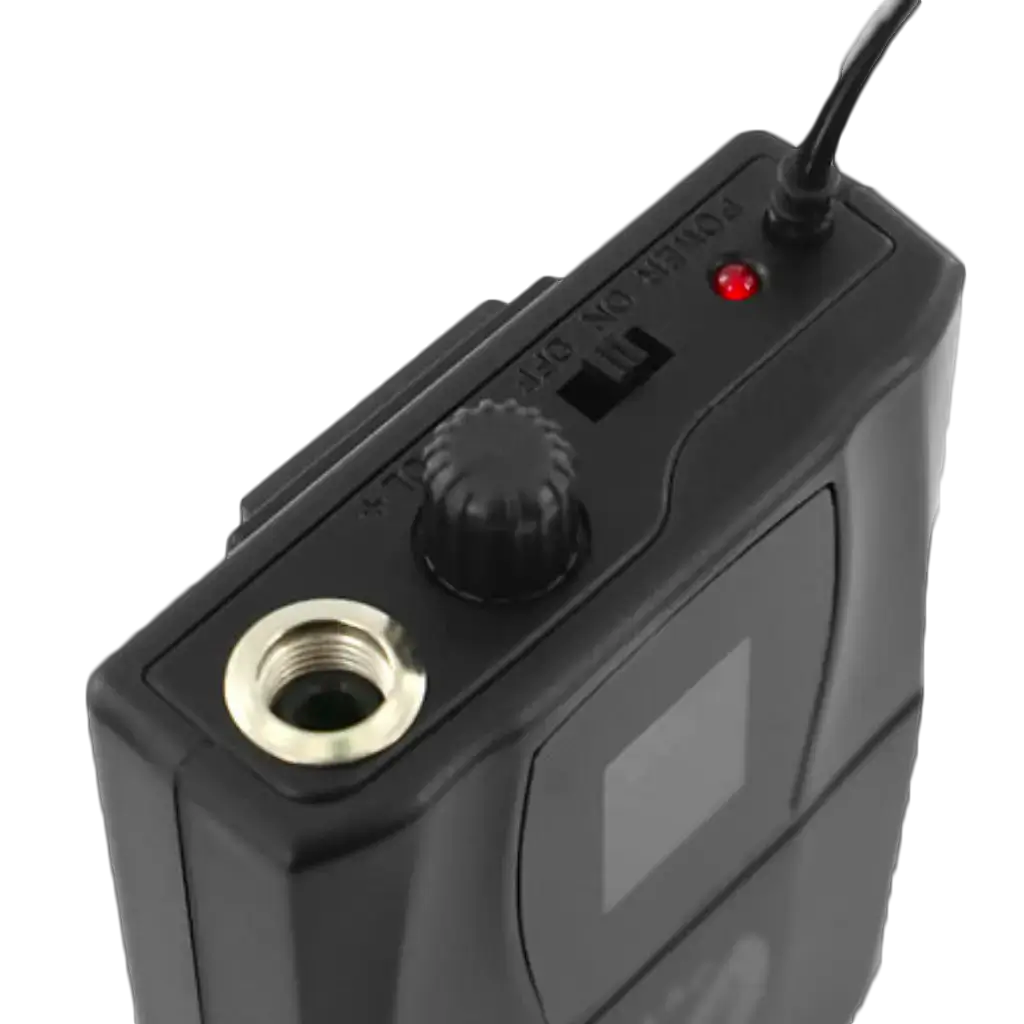 Trasmettitore beltpack e microfono Mac Mah - Bodypack UHF