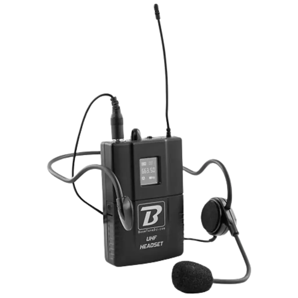 Microfono per cuffie BoomTone DJ - Cuffie UHF F1