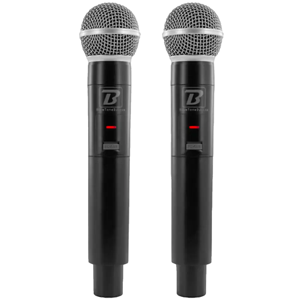 2 microfoni senza fili BoomTone DJ - UHF Duo