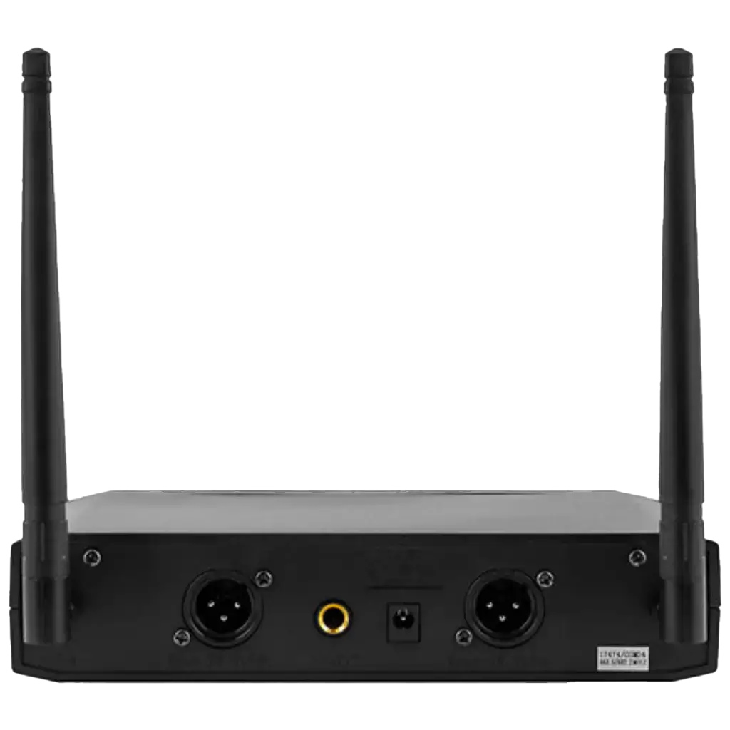 2 microfoni senza fili BoomTone DJ - UHF Duo