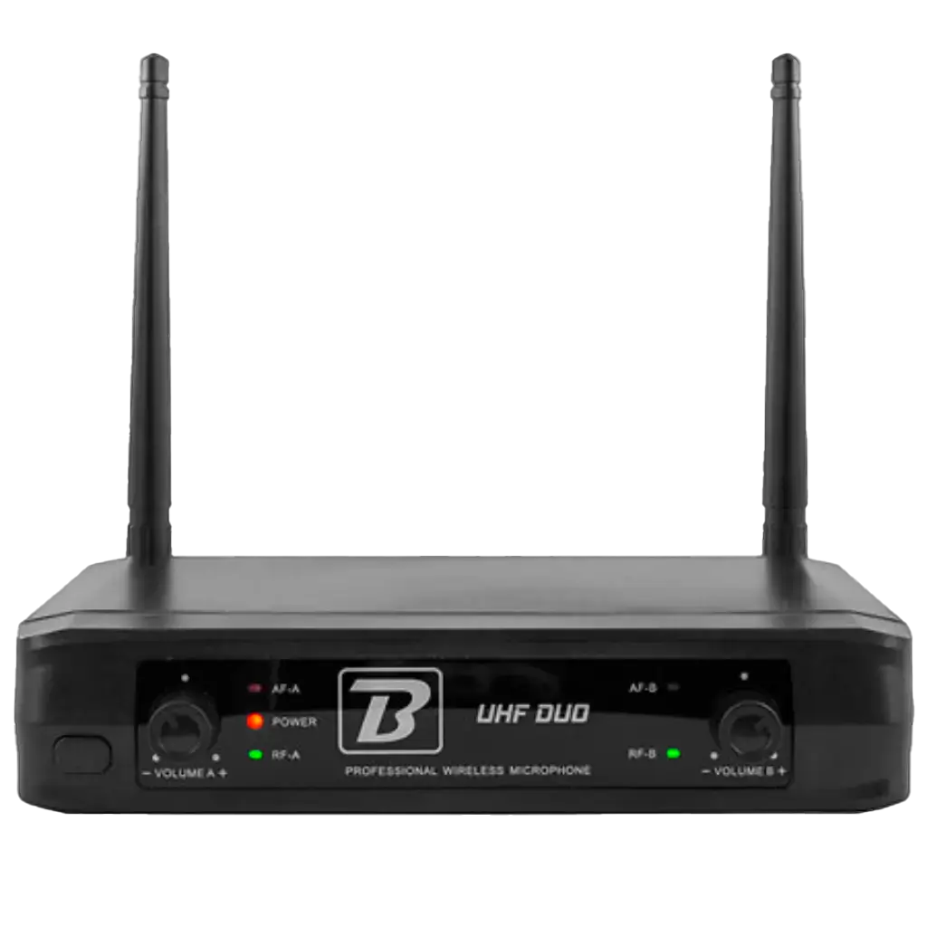 2 microfoni senza fili BoomTone DJ - UHF Duo