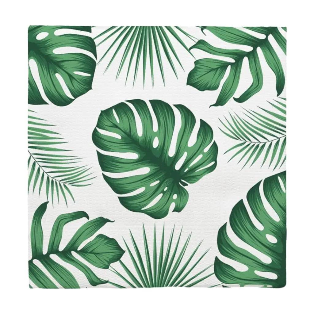 Asciugamani compleanno tropicale (confezione da 10)