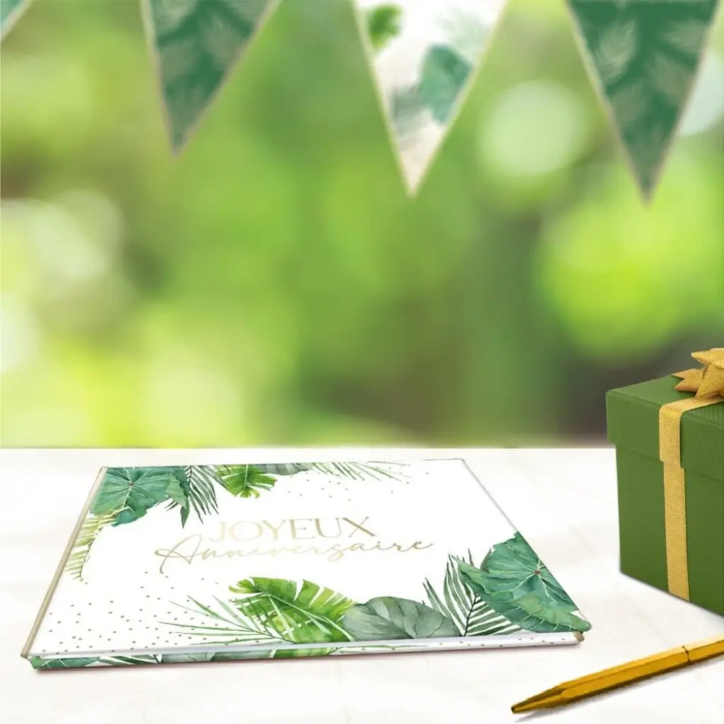 Libro degli ospiti Festa tropicale