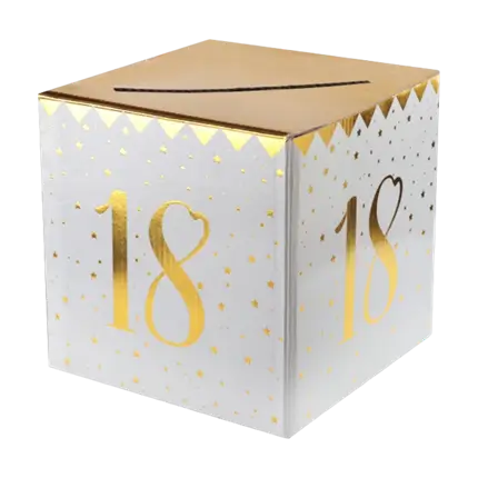 Salvadanaio compleanno 18 anni